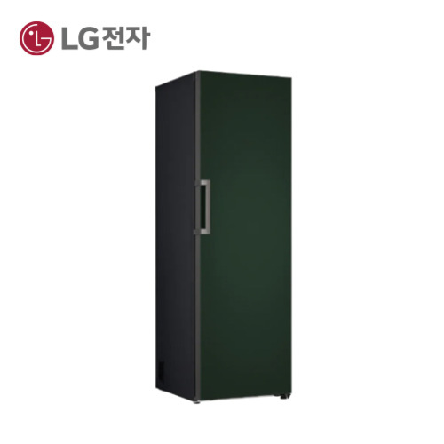 생활&amp;환경 종합가전렌탈 (주)휴본 [렌탈] LG 컨버터블 패키지 오브제컬렉션 냉장고 스테인리 384L(냉장전용) X321SG3S 그린 / 60개월 약정 위니아