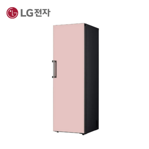 생활&amp;환경 종합가전렌탈 (주)휴본 [렌탈] LG 컨버터블 패키지 오브제컬렉션 냉장고 글라스 384L(냉장전용) X321GP3S 핑크 / 48개월 약정 위니아