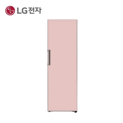 생활&amp;환경 종합가전렌탈 (주)휴본 [렌탈] LG 컨버터블 패키지 오브제컬렉션 냉장고 글라스 384L(냉장전용) X321GP3S 핑크 / 48개월 약정 위니아